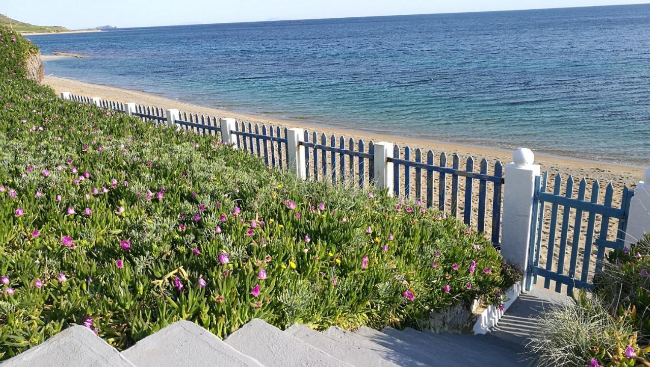 スキロス Anemos Seaside Houseヴィラ エクステリア 写真